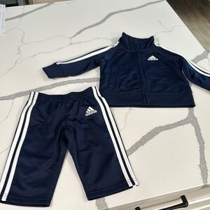 6M Adidas Navy Blue Tracksuit Set